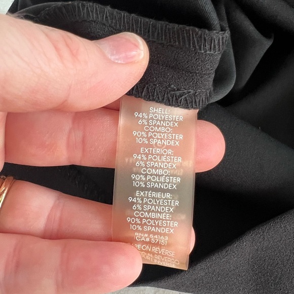 Calvin Klein Women's Sleeveless Solid Sheath with Velvet Detail size 12P - Picture 13 of 14